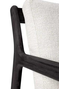 Jack Outdoor Loungefåtölj | Svartlackad, Off White
