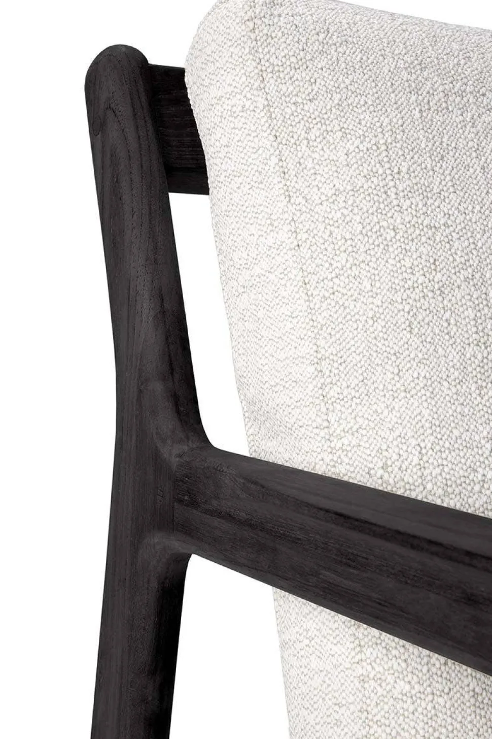 Jack Outdoor Loungefåtölj | Svartlackad, Off White