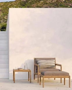 Jack Outdoor Loungefåtölj | Teak, Mocha