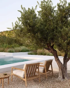 Jack Outdoor Loungefåtölj | Teak, Mocha