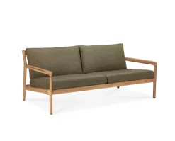 Jack Outdoor 2-sits Soffa | Teak, Green