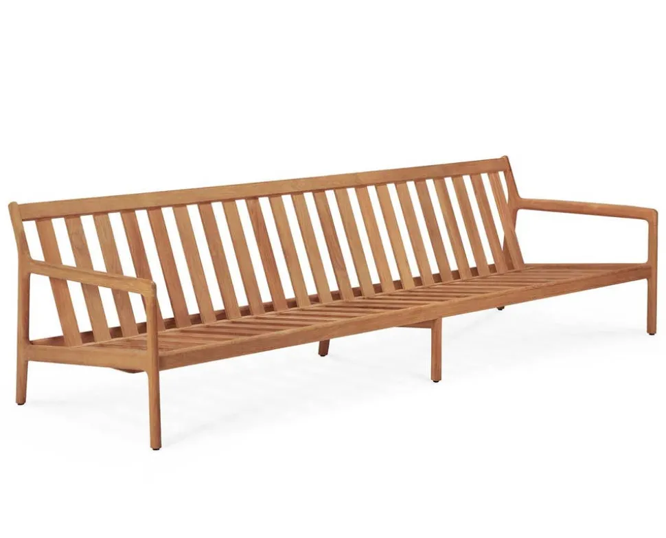 Jack Outdoor 3-sits Soffa | Teak, Off White
