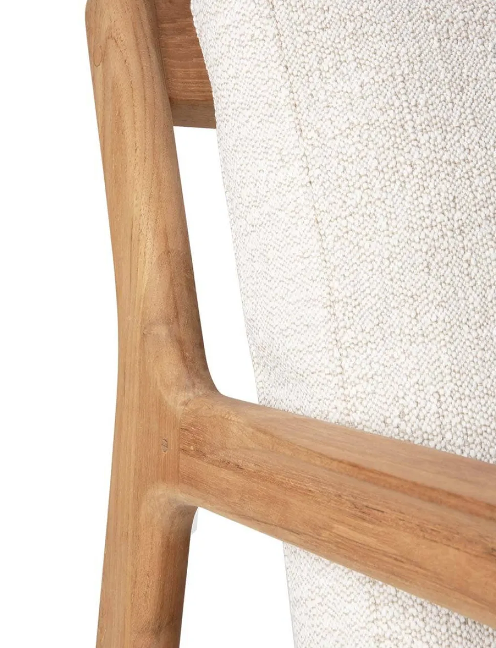 Jack Outdoor 3-sits Soffa | Teak, Off White