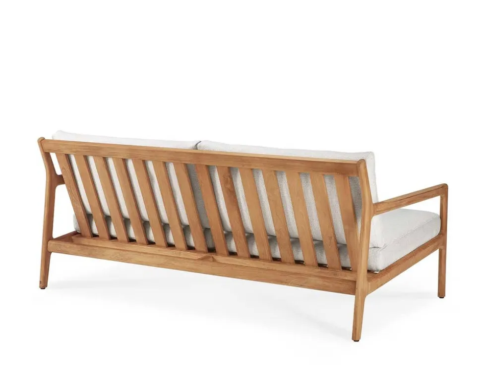 Jack Outdoor 2-sits Soffa | Teak, Off White