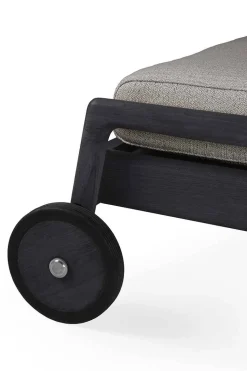 Jack Outdoor Solsäng Svartlack | Mocha