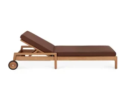 Jack Outdoor Solsäng Teak | Burgundy