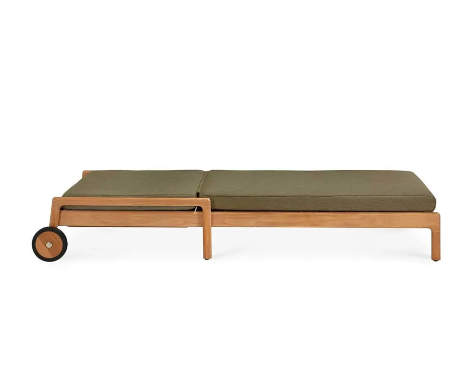 Jack Outdoor Solsäng Teak | Green