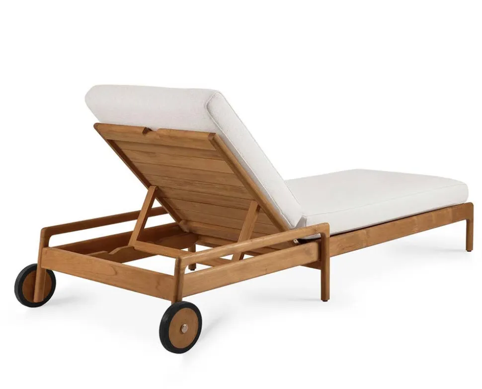 Jack Outdoor Solsäng Teak | Off White