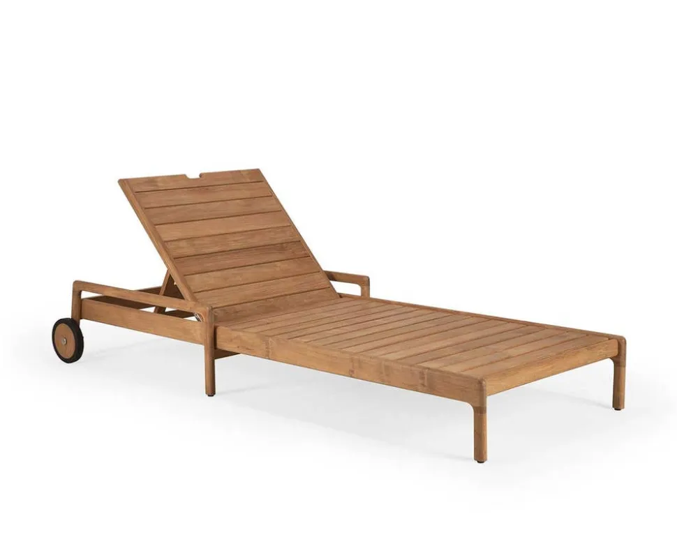 Jack Outdoor Solsäng Teak | Off White