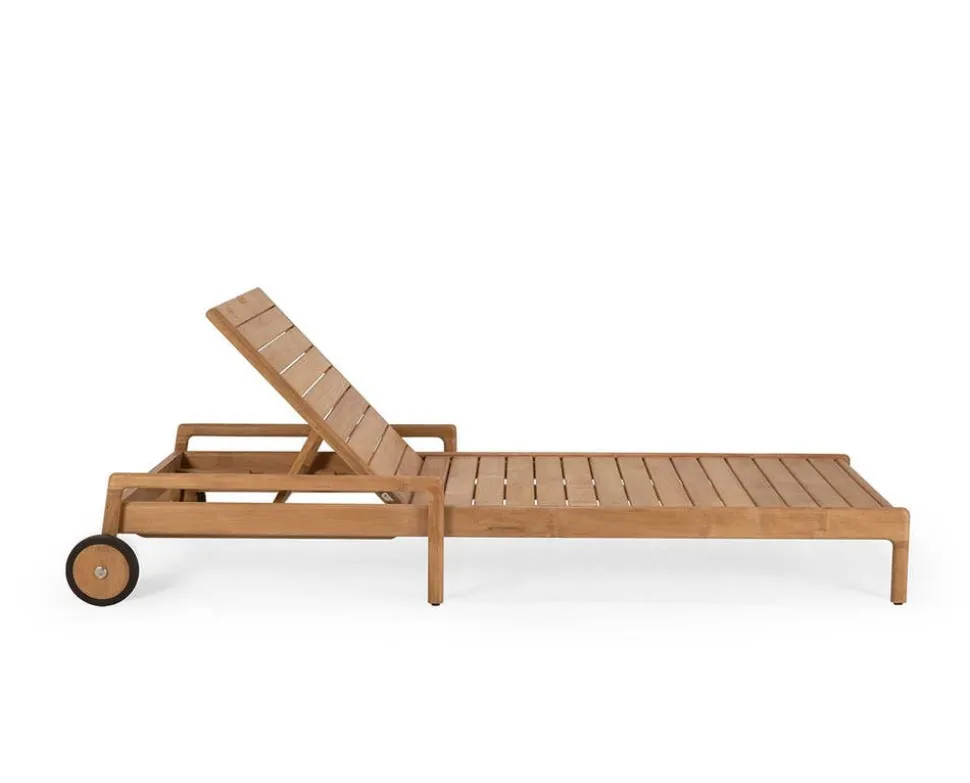 Jack Outdoor Solsäng Teak | Off White