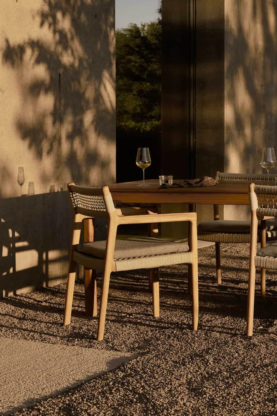Jack Outdoor Stol | Teak, Silt Dyna
