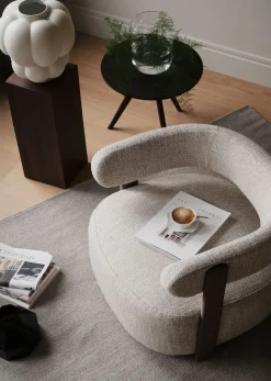 Jenison Loungestol | Ljusbeige/Brun Ek
