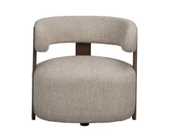 Jenison Loungestol | Ljusbeige/Brun Ek
