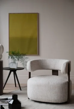 Jenison Loungestol | Ljusbeige/Brun Ek