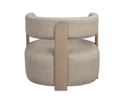 Jenison Loungestol | Ljusbeige/Vitpigmenterad Ek