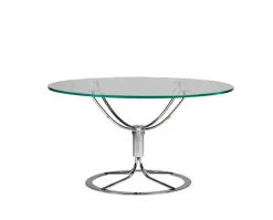 Jetson Bord med skiva i transparant glas
