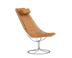 Jetson 66 fåtölj Lång Dyna | Cognac