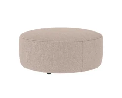 Joplin Sittpuff Ø90 | Alice 01 Ljusbeige
