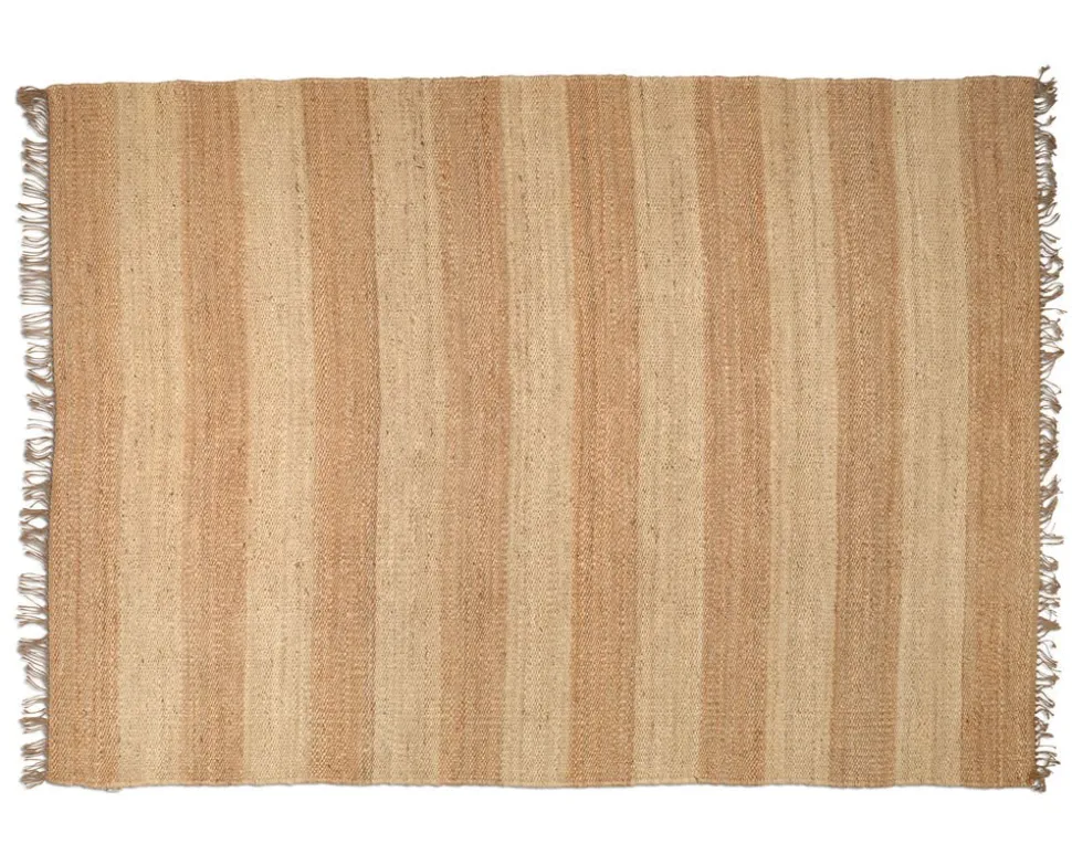 Jute Stripes Matta 170x230 Natural