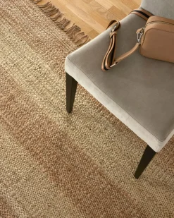 Jute Stripes Matta 170x230 Natural