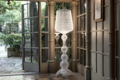 Kabuki Golvlampa | Burgundy