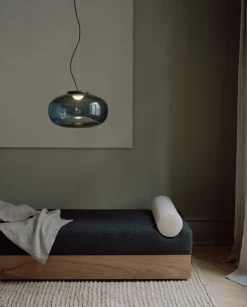Karl-Johan Pendel Rökt glas Large