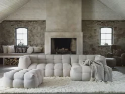 Kendall Divansoffa 3-sits, Höger | Tyg 11 Beige
