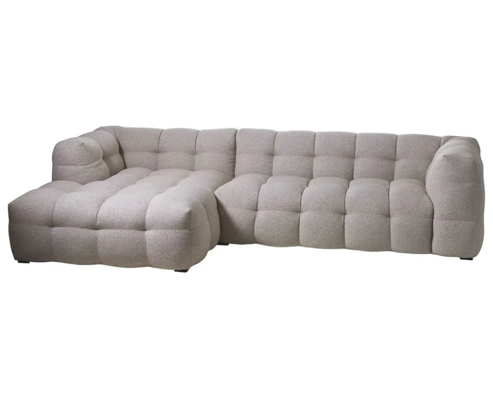 Kendall Divansoffa 3-sits, Vänster | Tyg 11 Beige