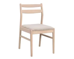 Kerwin Stol | Ljusbeige/Vitpigm. Ek