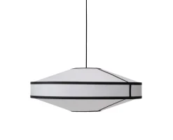 Kite Pendel | Svart/Vit  Ø75