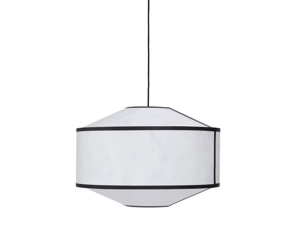 Kite Pendel | Svart/Vit Ø65