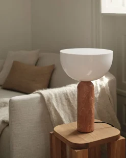 Kizu Bordslampa Large | Breccia Pernice Marmor