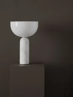 Kizu Bordslampa Large | Vit Marmor