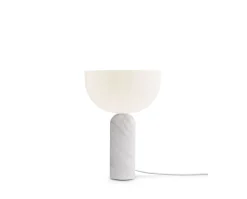 Kizu Bordslampa Small | Vit Marmor
