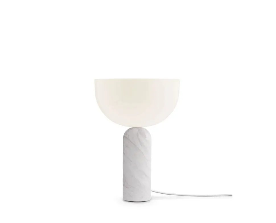 Kizu Bordslampa Small | Vit Marmor