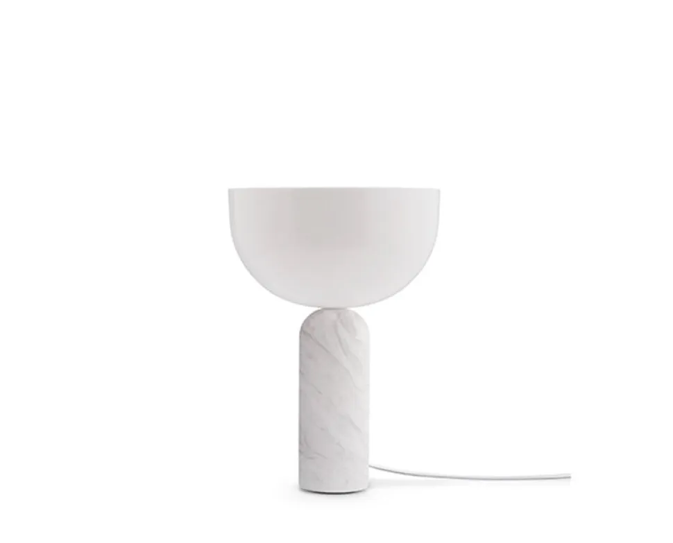 Kizu Bordslampa Small | Vit Marmor