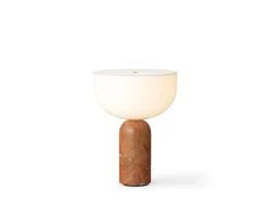 Kizu Portabel Bordslampa | Breccia Pernice Marmor