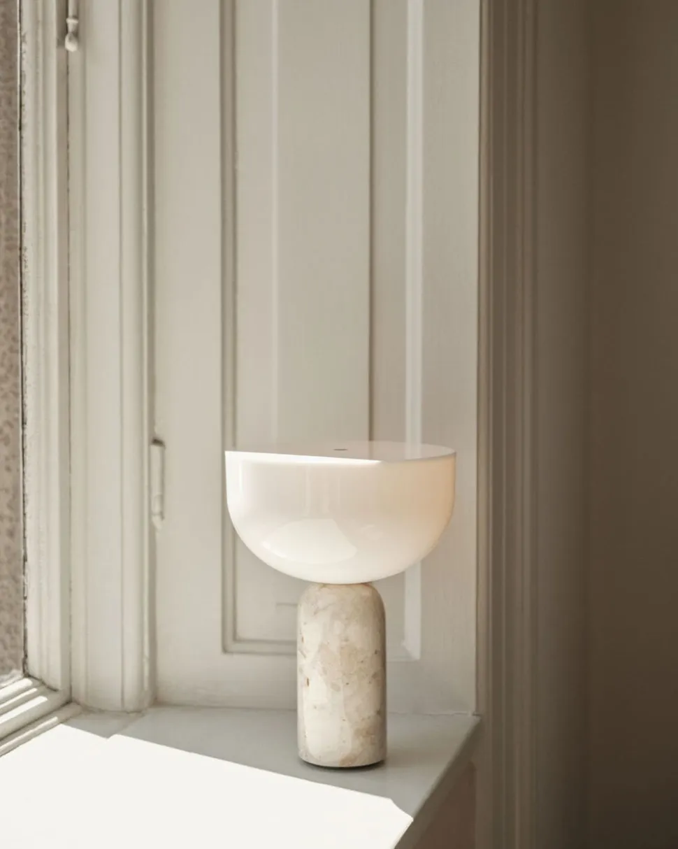 Kizu Portabel Bordslampa | Kunis Breccia Marmor