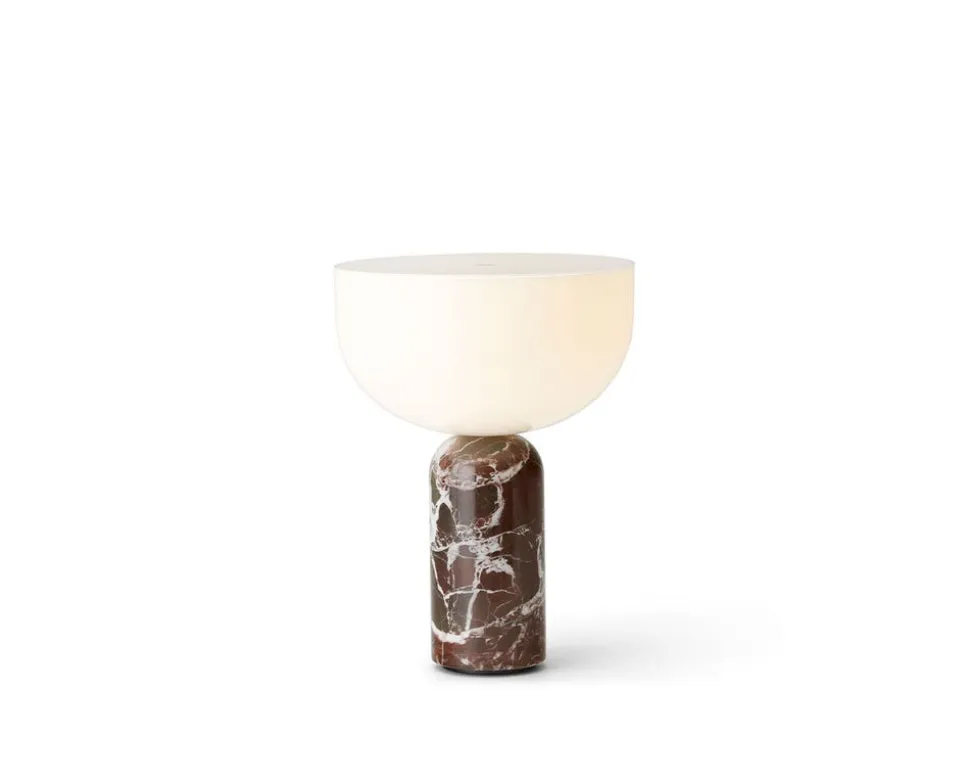 Kizu Portabel Bordslampa | Rosso Levanto Marmor