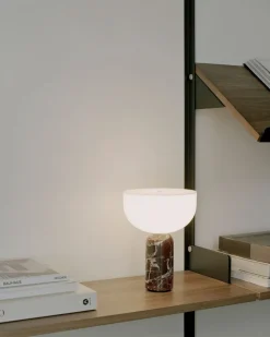 Kizu Portabel Bordslampa | Rosso Levanto Marmor