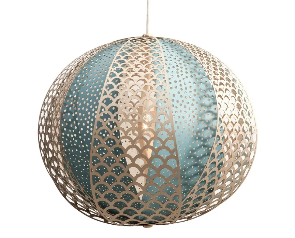 Knopp Pendellampa | Blå | Stor