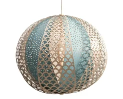 Knopp Pendellampa | Blå | Stor
