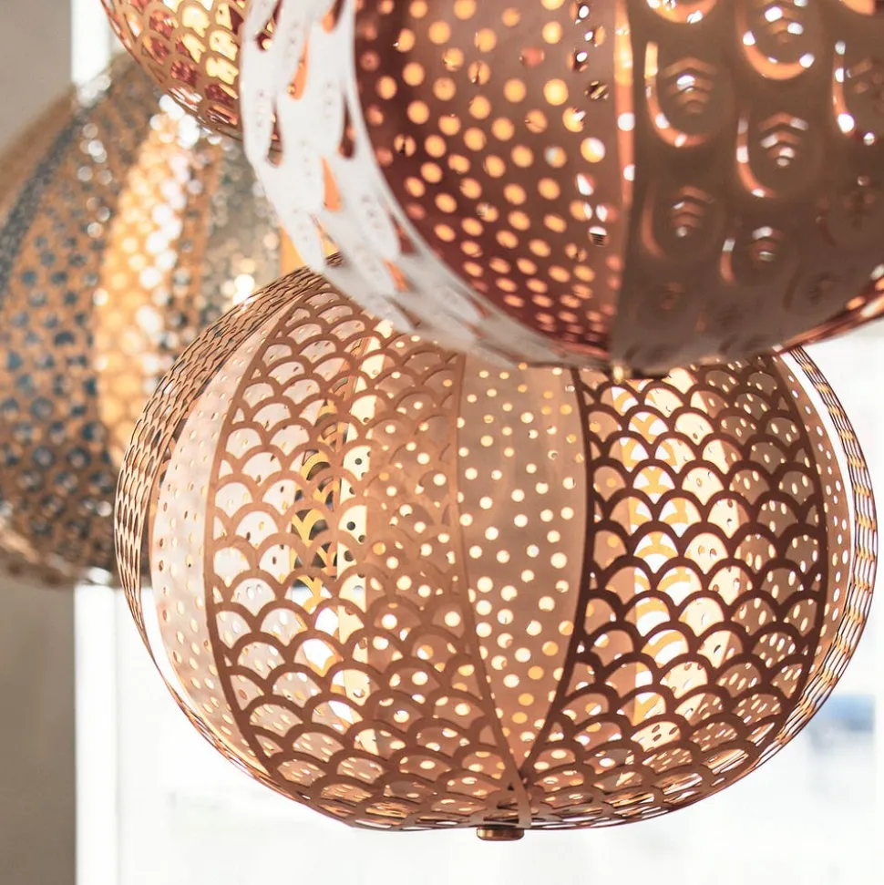 Knopp Pendellampa | Blå | Stor