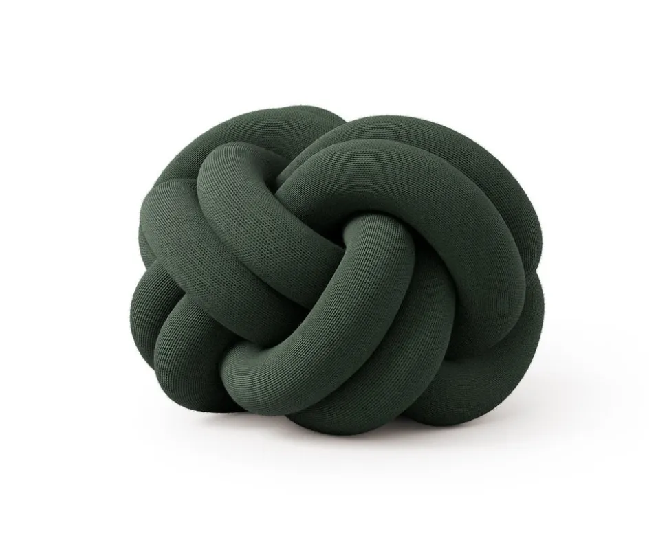 Knot Cushion | Forest Green