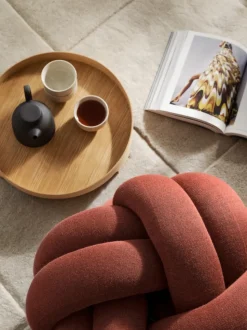 Knot Cushion XL | Ochre