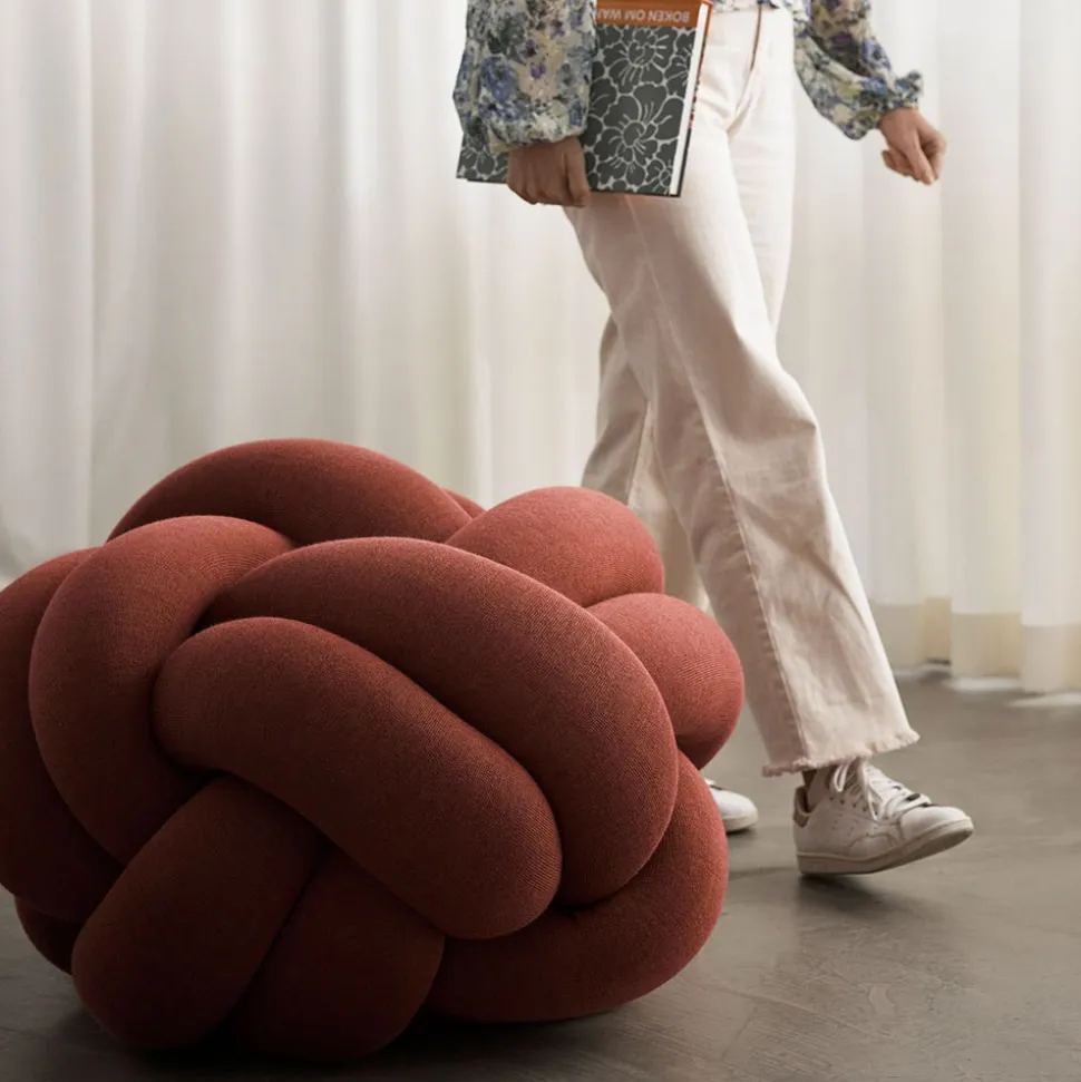 Knot Cushion XL | Ochre