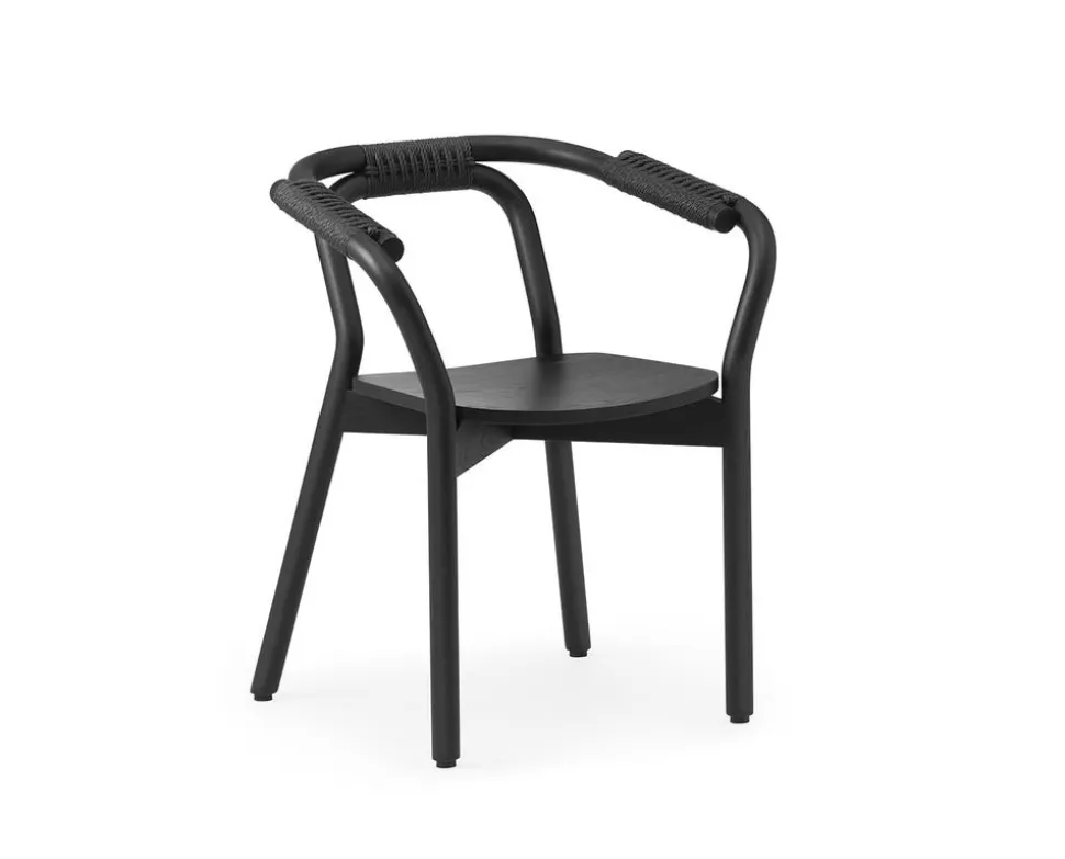 Knot Karmstol | Svart / Svart