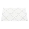 Kotte dörrmatta Fossil Grey | White 70 x 50