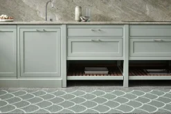 Kotte dörrmatta Fossil Grey | White 70 x 50