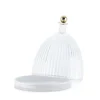 La Coupole Skål | Transparent/White